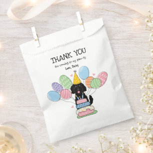 Goldendoodle Birthday Party Thank You Favour Bag