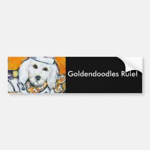 Goldendoodle Bumper Sticker