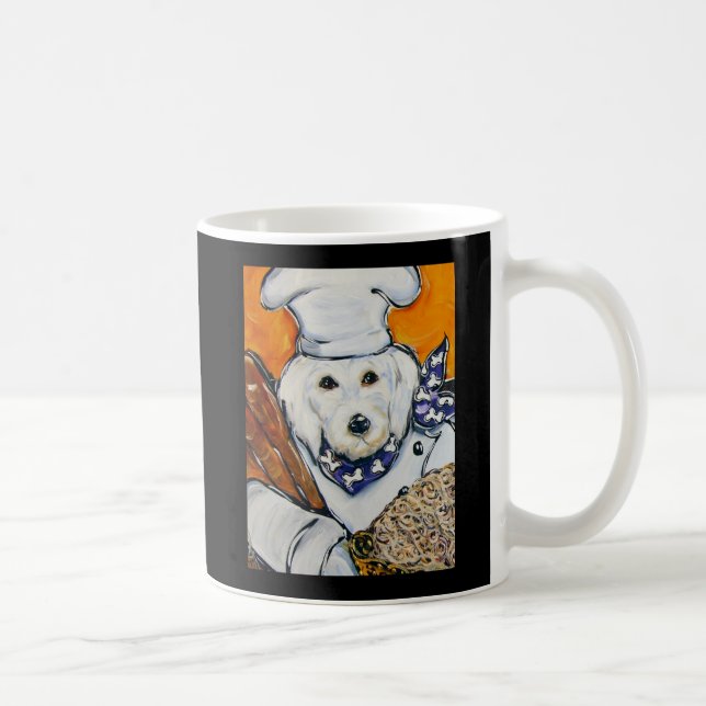 Goldendoodle Chef Coffee Mug (Right)