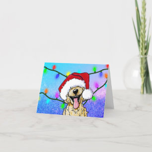 Goldendoodle Christmas Card