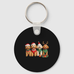 Goldendoodle Christmas Golden Doodle Pajamas For W Key Ring