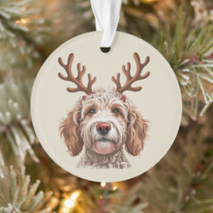 Goldendoodle Christmas Lover Dog Mum Gift Ornament