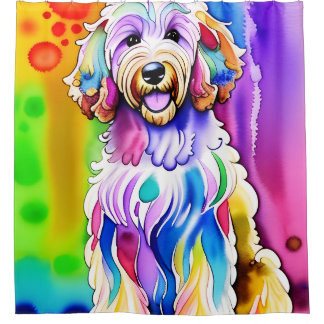 Goldendoodle Curtain "Good Dood Collection"