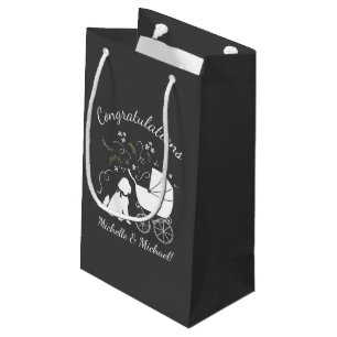 Goldendoodle Dog Baby Shower Genderless Small Gift Bag
