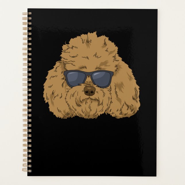 Goldendoodle Dog Doodle Mum Gifts Dad Labradoodle Planner (Front)