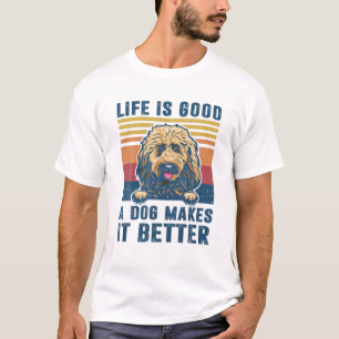 Goldendoodle Dog Gifts Funny Dog Dad Mom Men Women T-Shirt