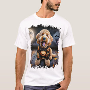 Goldendoodle Dog Halloween T-Shirt