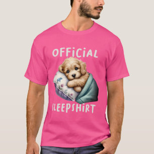 Goldendoodle Dog Official Sleepshirt Pyjamas Night T-Shirt