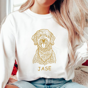 Goldendoodle Dog Personalised Pet Lover Sweatshirt