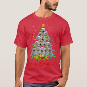 Goldendoodle Dog Tree Christmas Sweater Xmas Pet D