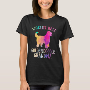 Goldendoodle Dog Worldu2019s Best Golden Doodle G T-Shirt