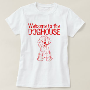 Goldendoodle Doghouse  T-Shirt