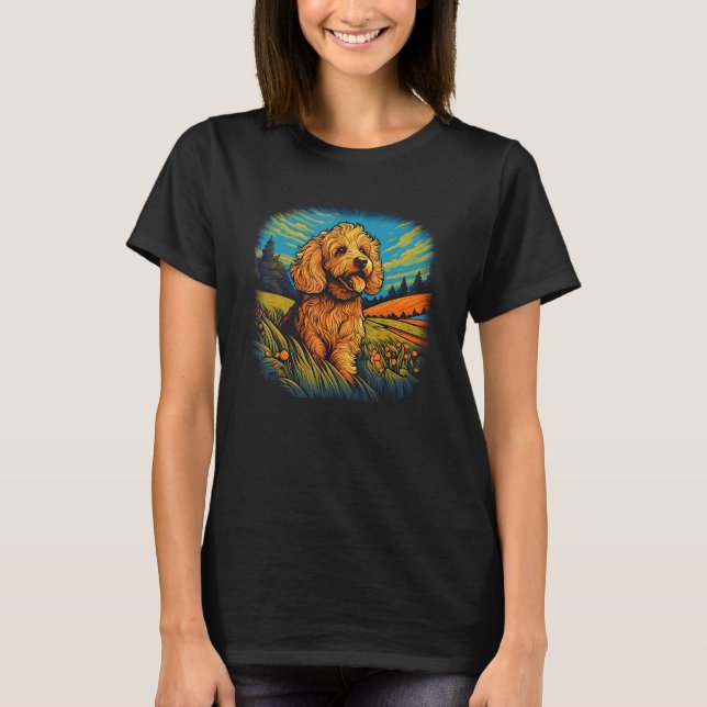 Goldendoodle Dood  Doodle Dog Golden Doodle 26 T-Shirt (Front)