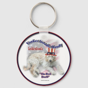 Goldendoodle Gifts Key Ring