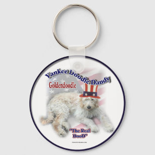 Goldendoodle Gifts Key Ring