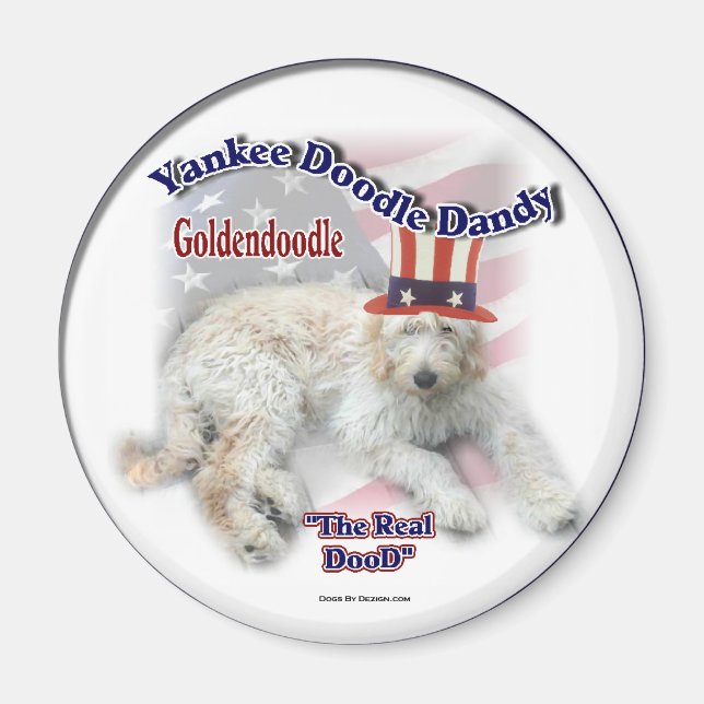 Goldendoodle Gifts Magnet (Front)