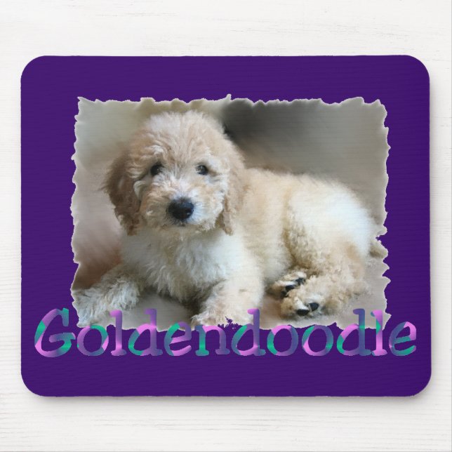 Goldendoodle Gifts Mouse Mat (Front)