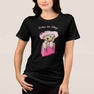 Goldendoodle Girl T-Shirt Tri-Blend Shirt