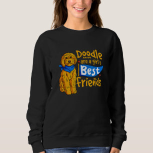 Goldendoodle Girls Women's Dood Doodle Dog Sweatshirt