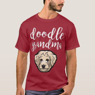 Goldendoodle Grandma  Doodle Grandma Cute Dog T-Shirt