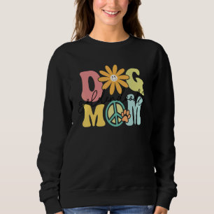Goldendoodle Groovy Dog Mum Women Pet Sweatshirt