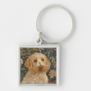 Goldendoodle Key Ring