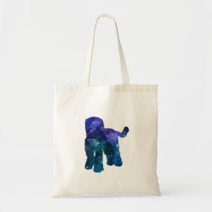 Goldendoodle Labradoodle Art Silhouette Tote Bag