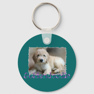Goldendoodle Lovers Gifts Key Ring
