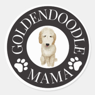 Goldendoodle Mama Sticker