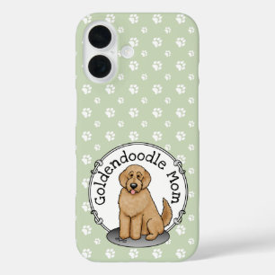 Goldendoodle Mum Doodle Mum (golden red) Dog mum iPhone 16 Case