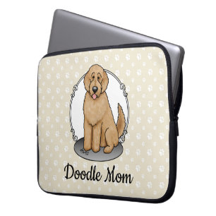 Goldendoodle Mum Doodle Mum (golden red) Dog mum Laptop Sleeve