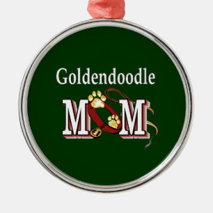 Goldendoodle Mum Gifts Metal Tree Decoration