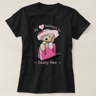 Goldendoodle My Heart Belongs To T-Shirt