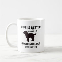 Goldendoodle Personalised Life is Better