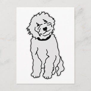 Goldendoodle Postcard