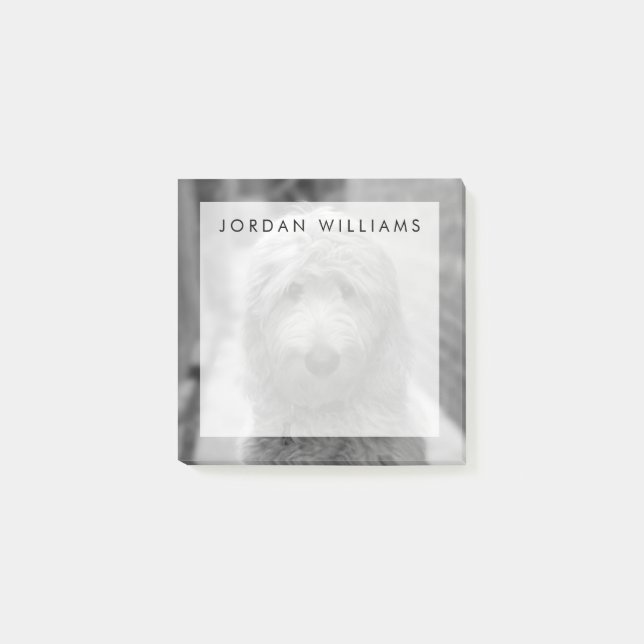 Goldendoodle Puppy In Backyard Post-it Notes (Front)