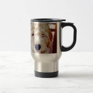 Goldendoodle Puppy Travel Mug
