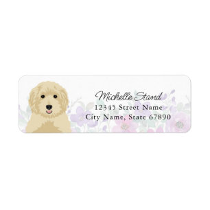 Goldendoodle Return Address Labels