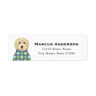 Goldendoodle Return Address Labels