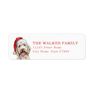 Goldendoodle Return Address Labels