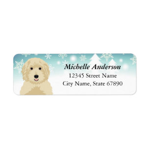 Goldendoodle Return Address Labels