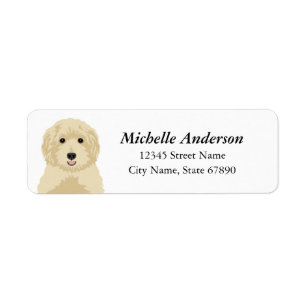 Goldendoodle Return Address Labels