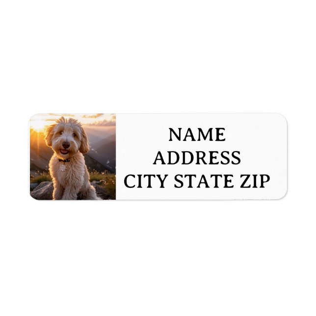 GOLDENDOODLE RETURN LABELS (Front)