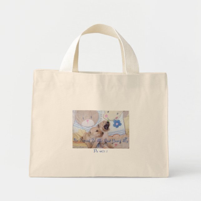 Goldendoodle Scripture Tote (Front)