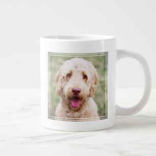 Goldendoodle Smiling Large Coffee Mug