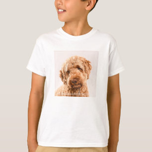 Goldendoodle Studio Portrait T-Shirt