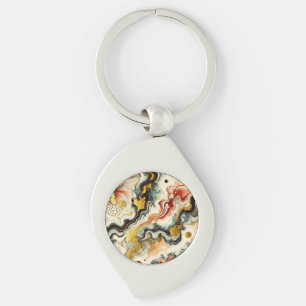 Goldene Flüsse  Key Ring