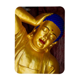 Goldener Buddha Magnet