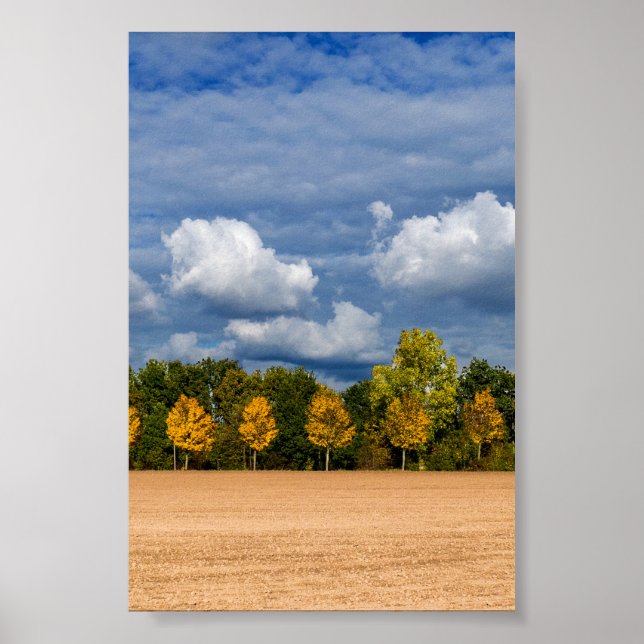 Goldener Herbst Poster (Front)