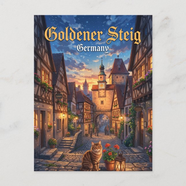 Goldener Steig Germany Postcard (Front)